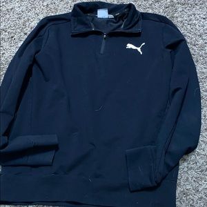 Puma collared sweatshirt